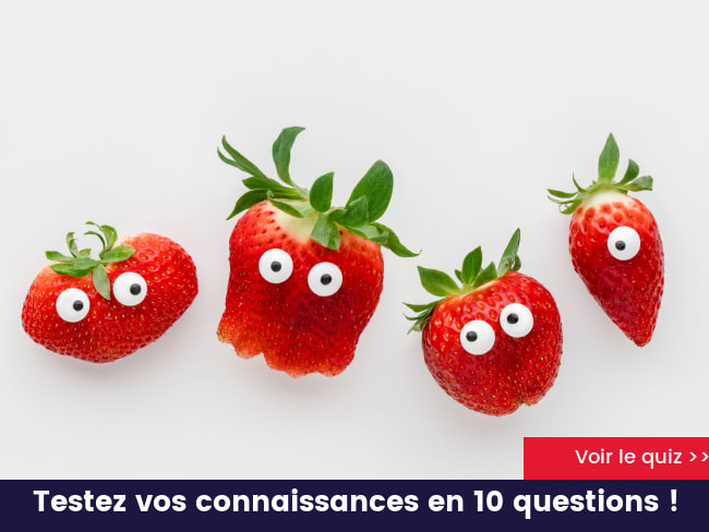 Êtes-vous aux fraises avec la fraise ?